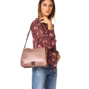 BOTKIER Clinton Medium Leather Crossbody Bag Chai